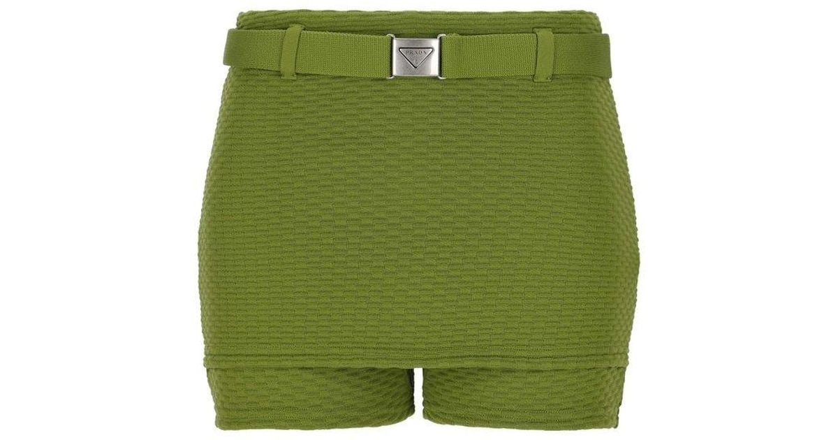prada-Green-Jacquard-Shorts.jpeg