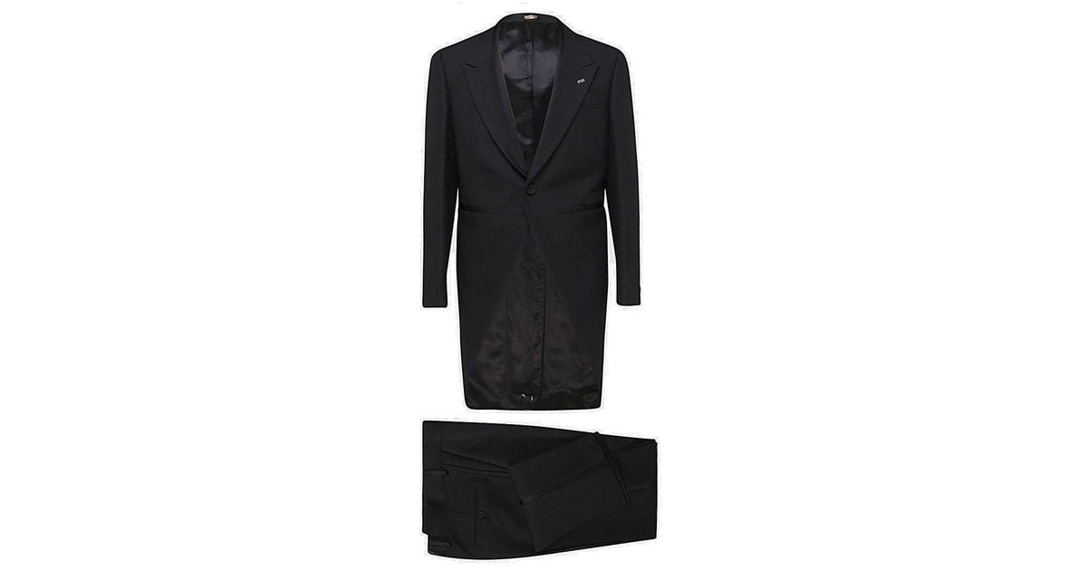 Fendi Two-piece Tailored Suit in Black for Men | Lyst UK