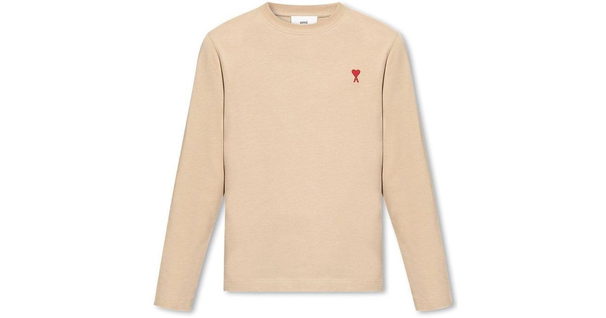 Ami embroidered online sweatshirt