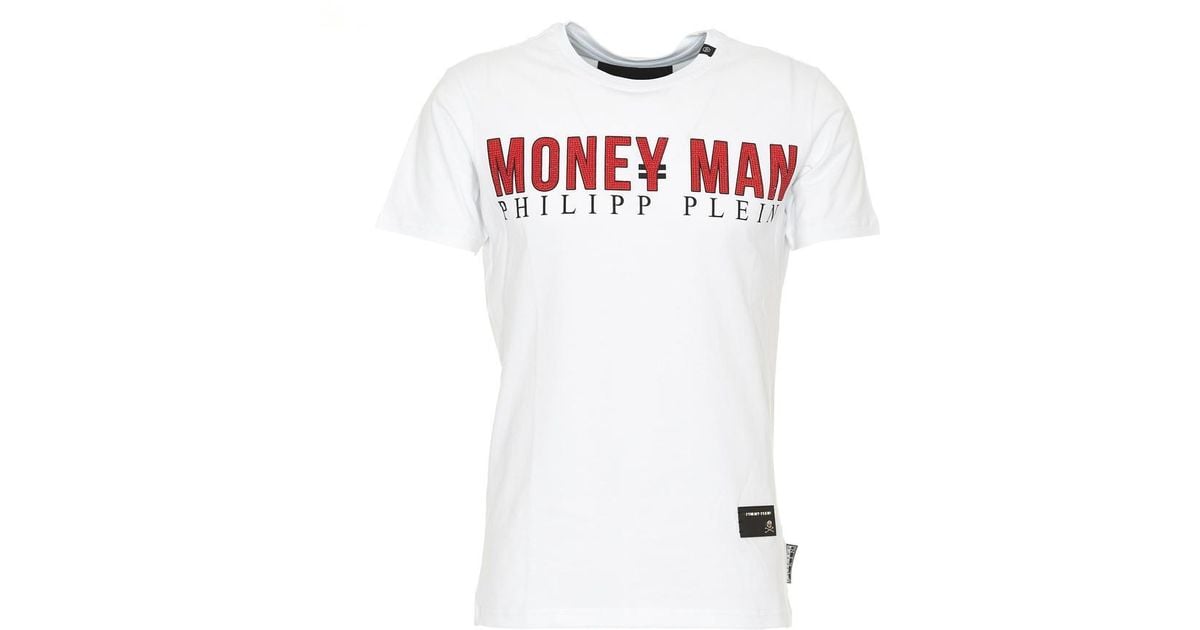 Philipp Plein Cotton Money Man T-shirt 