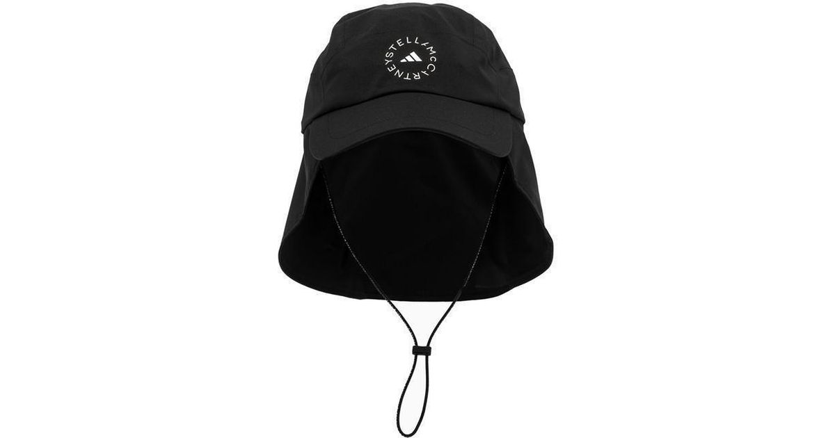 【送料&関税込】Stella McCartney Black Nylon Hat Hat Stella McCartney Black size 56 cm in Cotton - 47153249