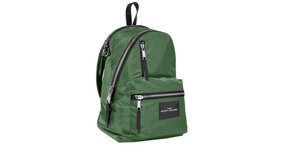 Marc Jacobs The Zipper Backpack in Green