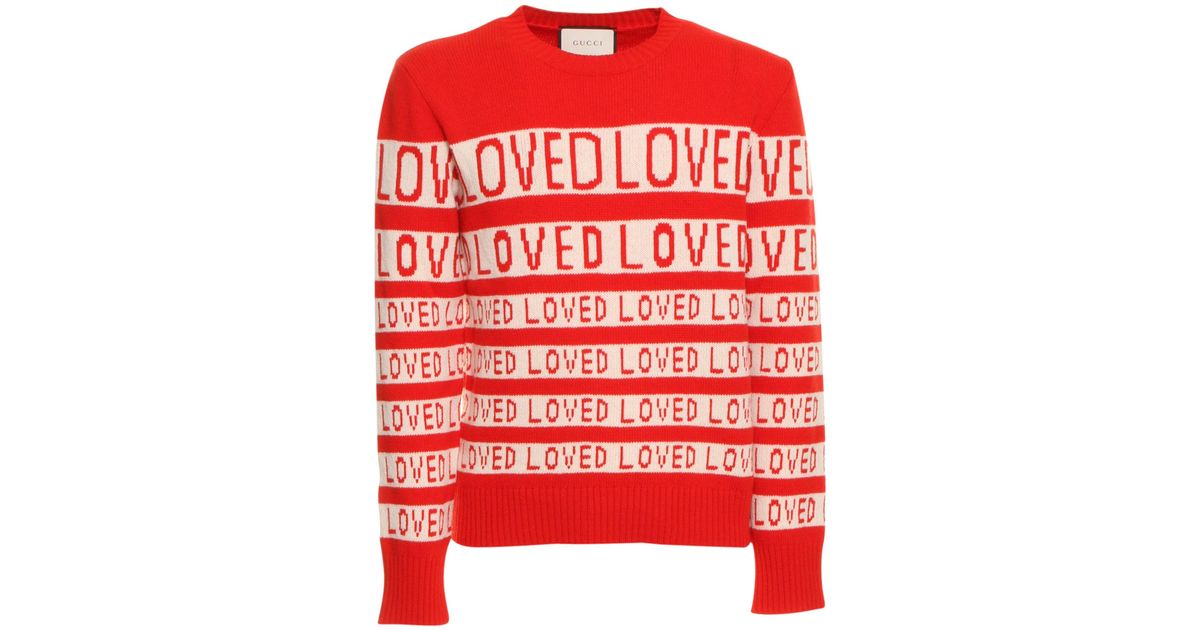 gucci loved sweatshirt