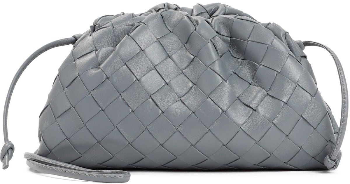 Bottega Veneta® Women's Mini Pouch in Taupe Grey. Shop online now.