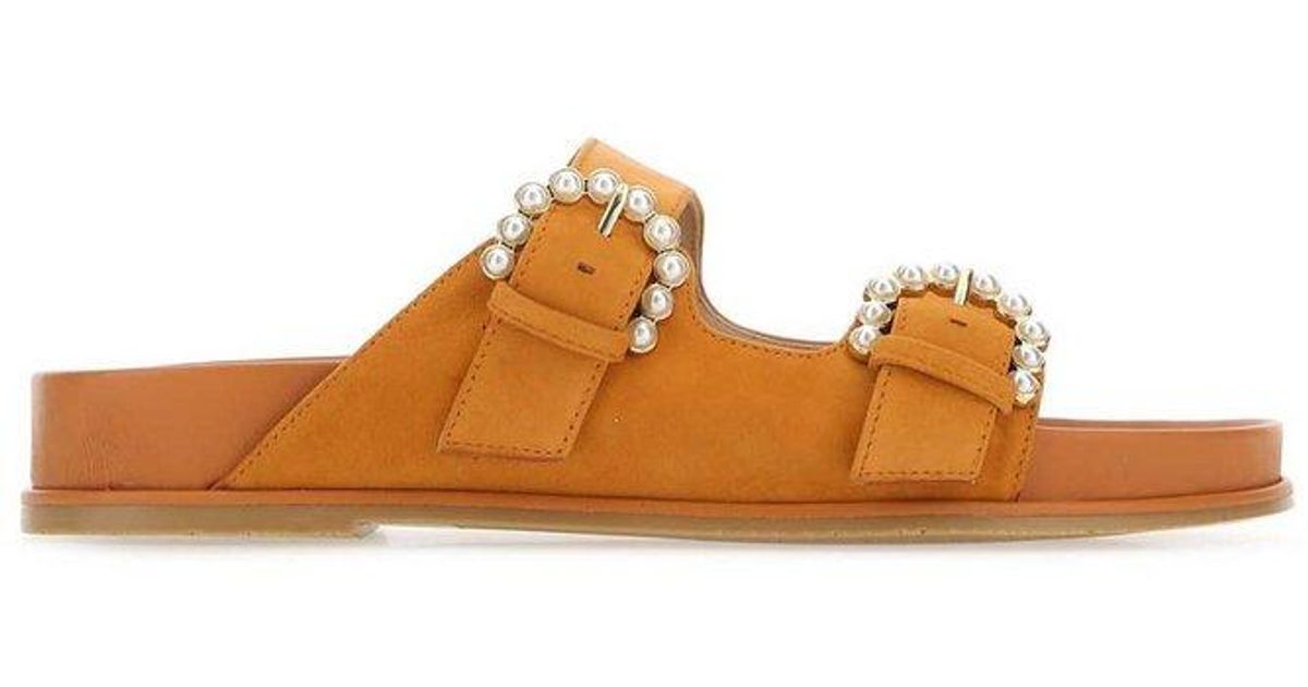 stuart weitzman piper mule