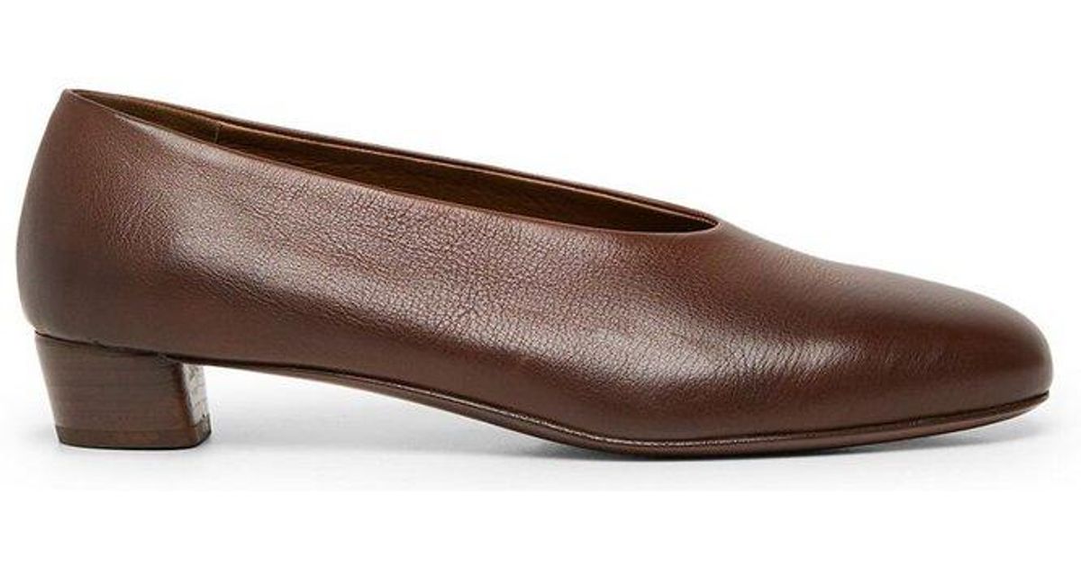 Martine Block Heel Pump