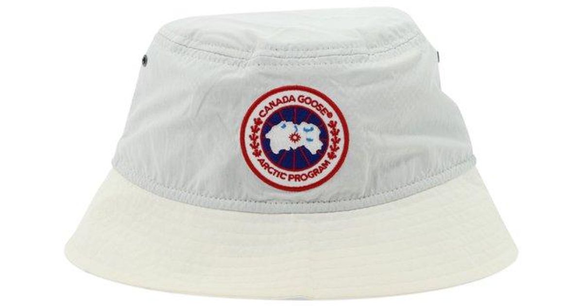 Canada Goose "haven" Bucket Hat in White for Men Save 2 Lyst