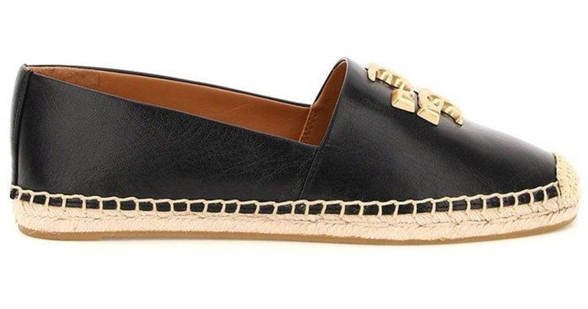tory burch eleanor leather espadrilles