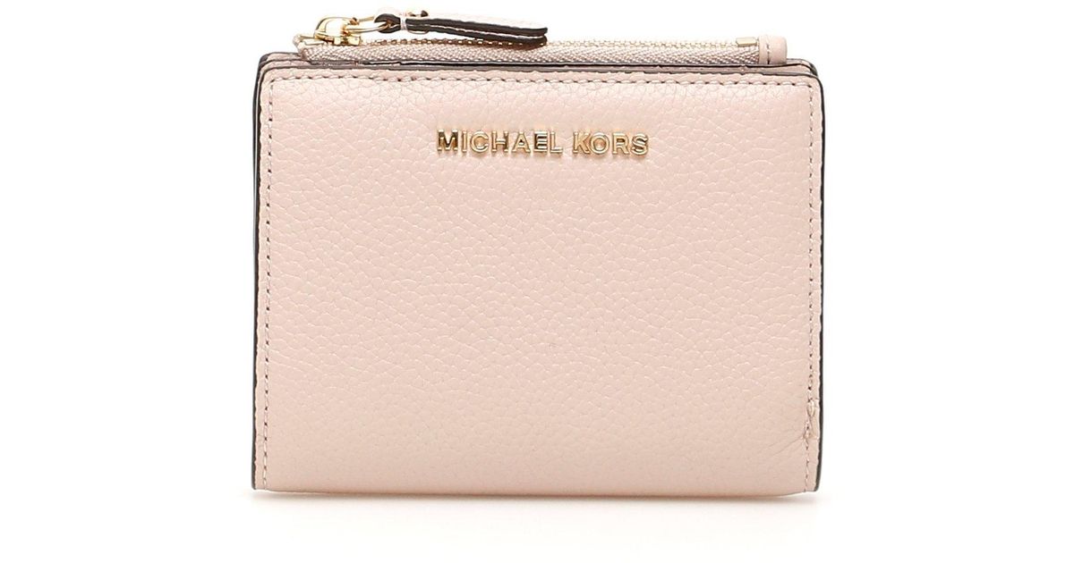 michael kors light pink wallet