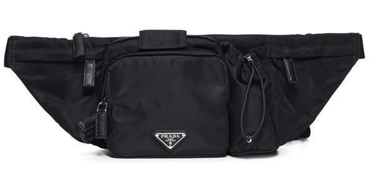 prada technical belt bag