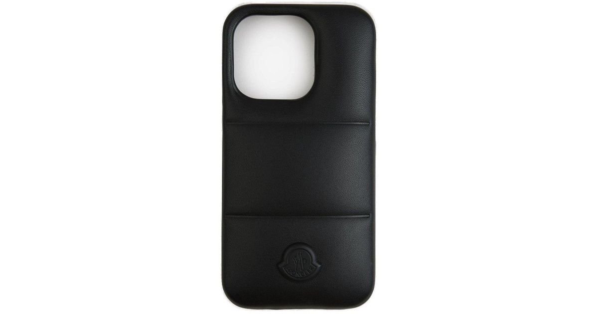 Moncler Iphone 14 Padded Case in Black for Men | Lyst