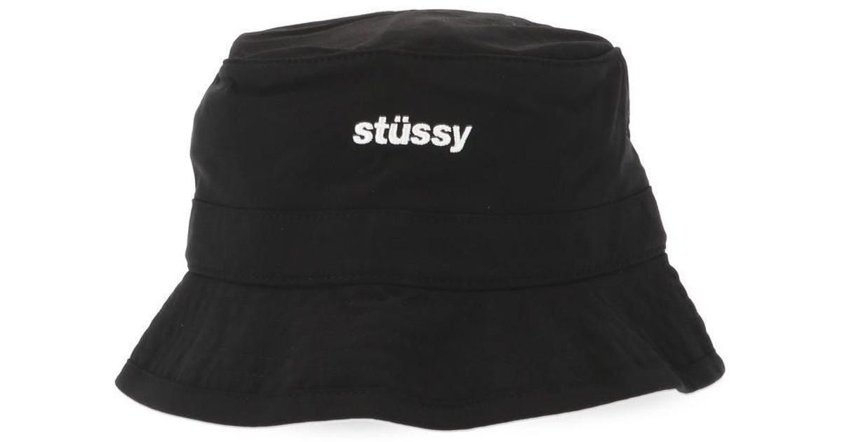stussy bungee bucket hat