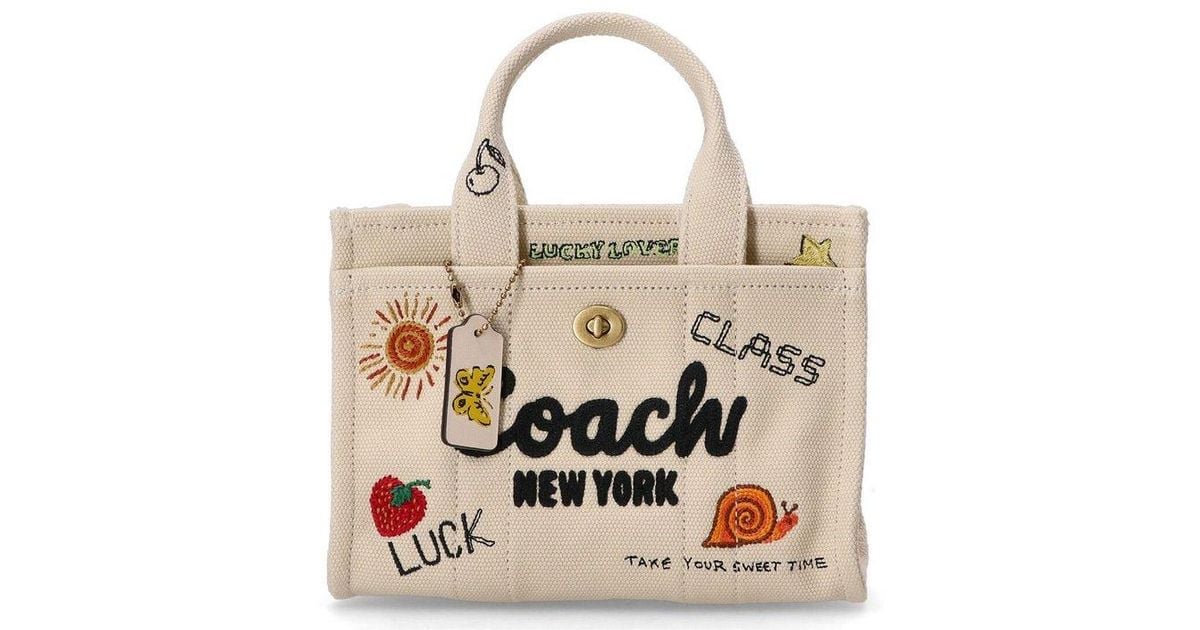 【COACH】Cargo Tote カーゴトートバッグ 20 ＊スケッチプリント カーゴ トート バッグ 20・スケッチ プリント （ショルダー