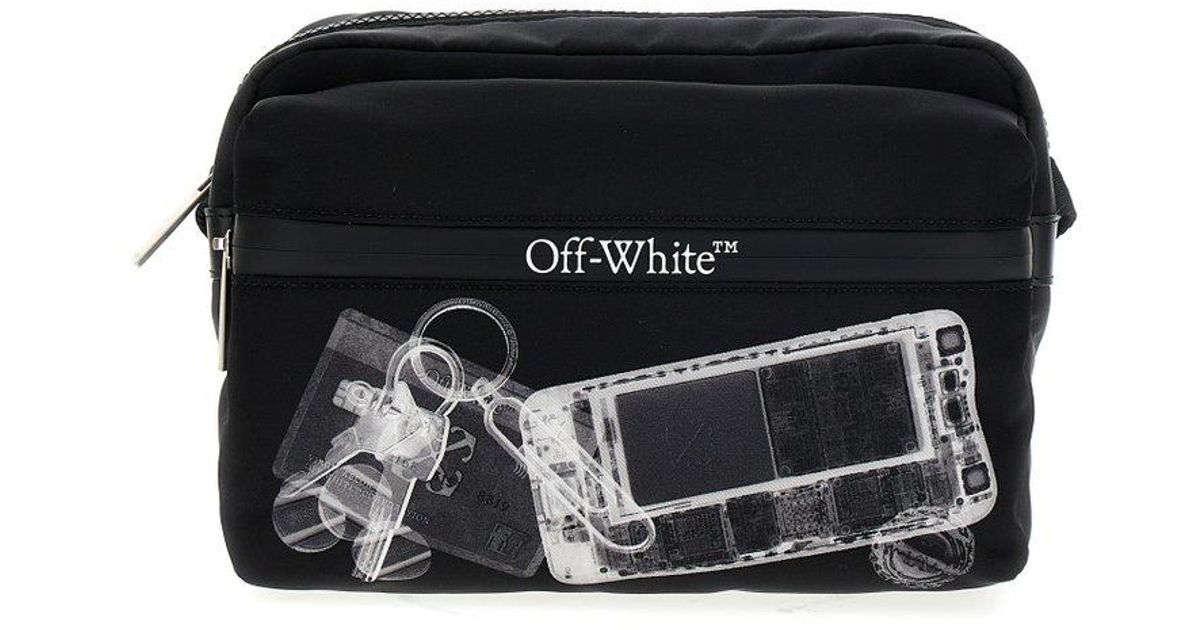 Off-White c/o Virgil Abloh X-ray Crossbody Bags in Black for