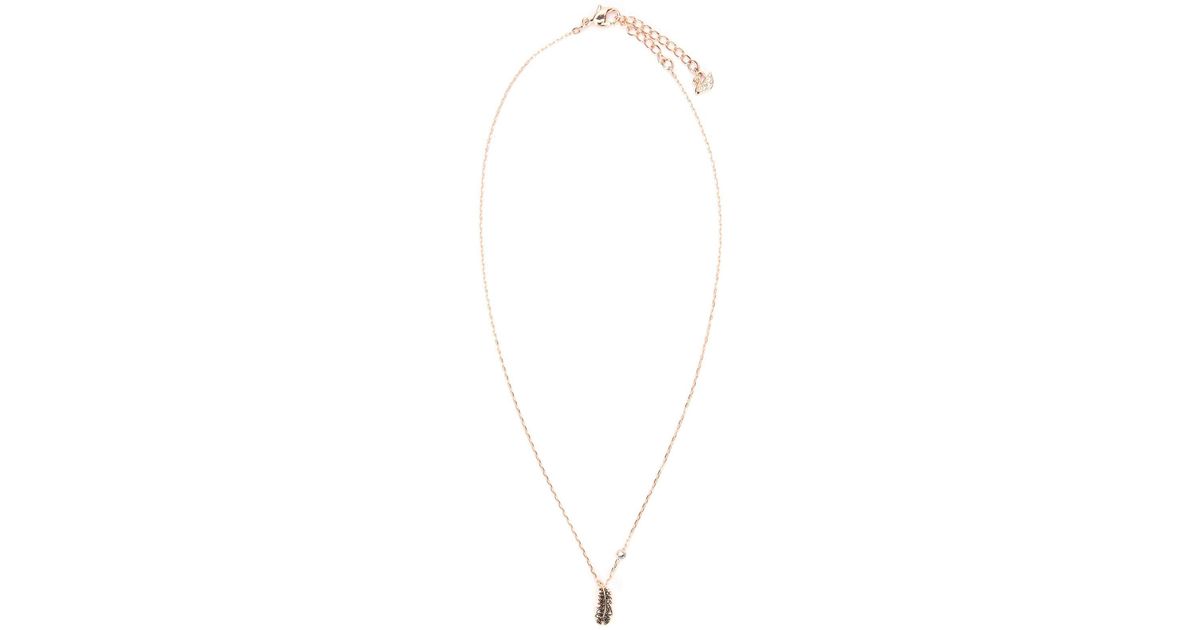 FURLA FURLA CHARMS NECKLACE FEATHER | Silver Women's Necklace | YOOX