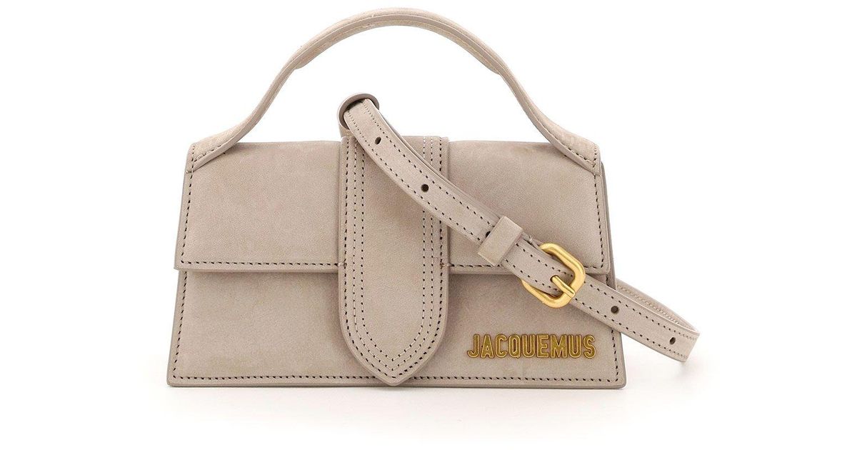 Jacquemus Leather Le Bambino Tote Bag in Beige (Natural) Lyst