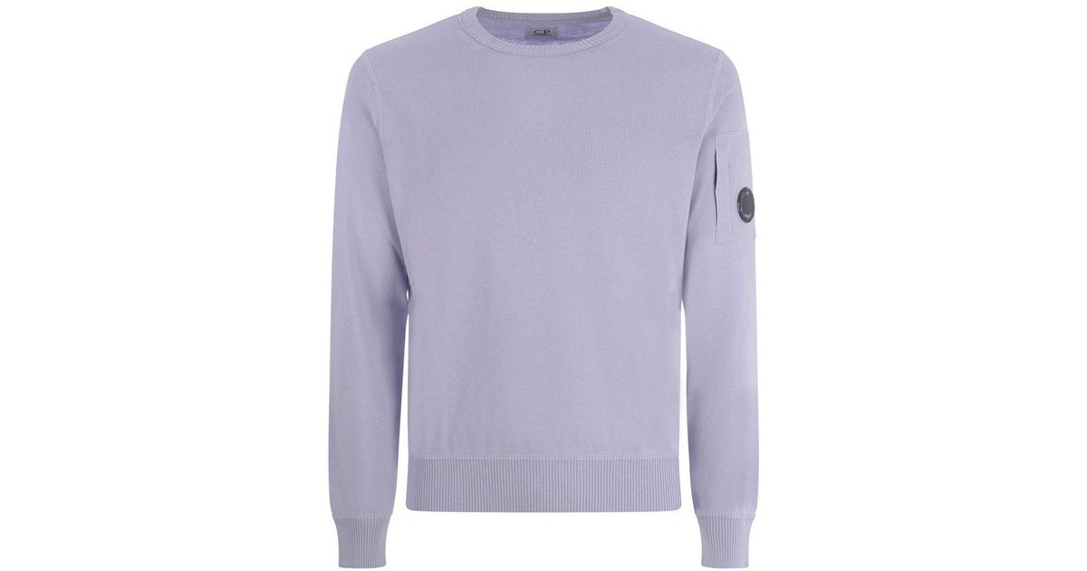 Cp company blue fog sweatshirt hot sale