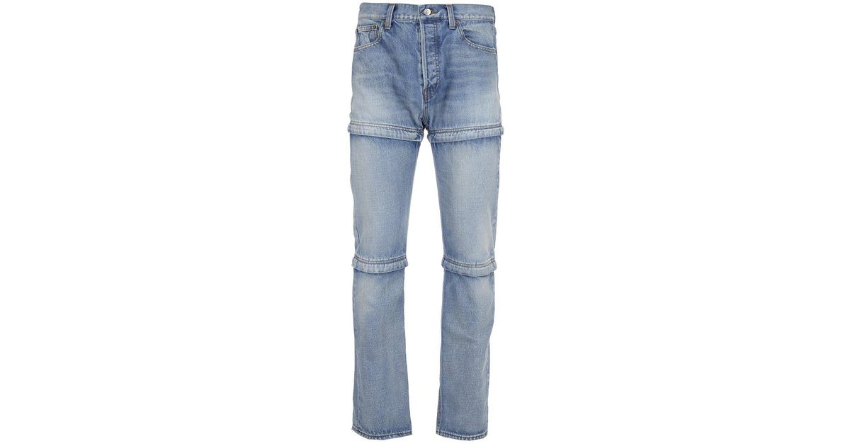 balenciaga zipper jeans