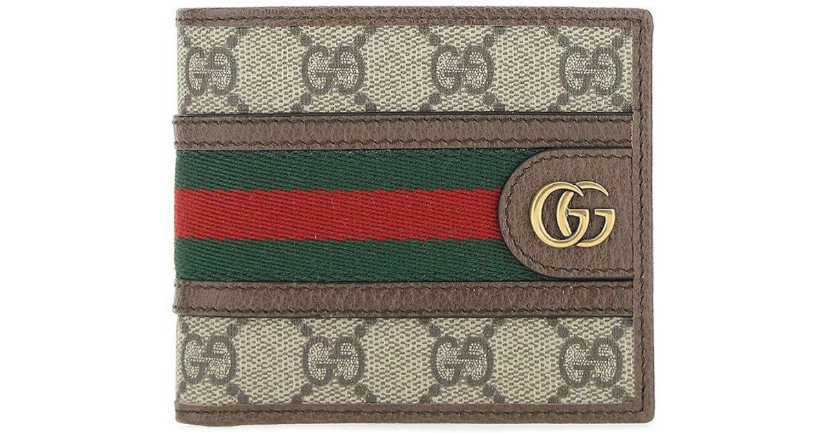 Gucci Silk Ophidia GG Coin Wallet for Men Lyst