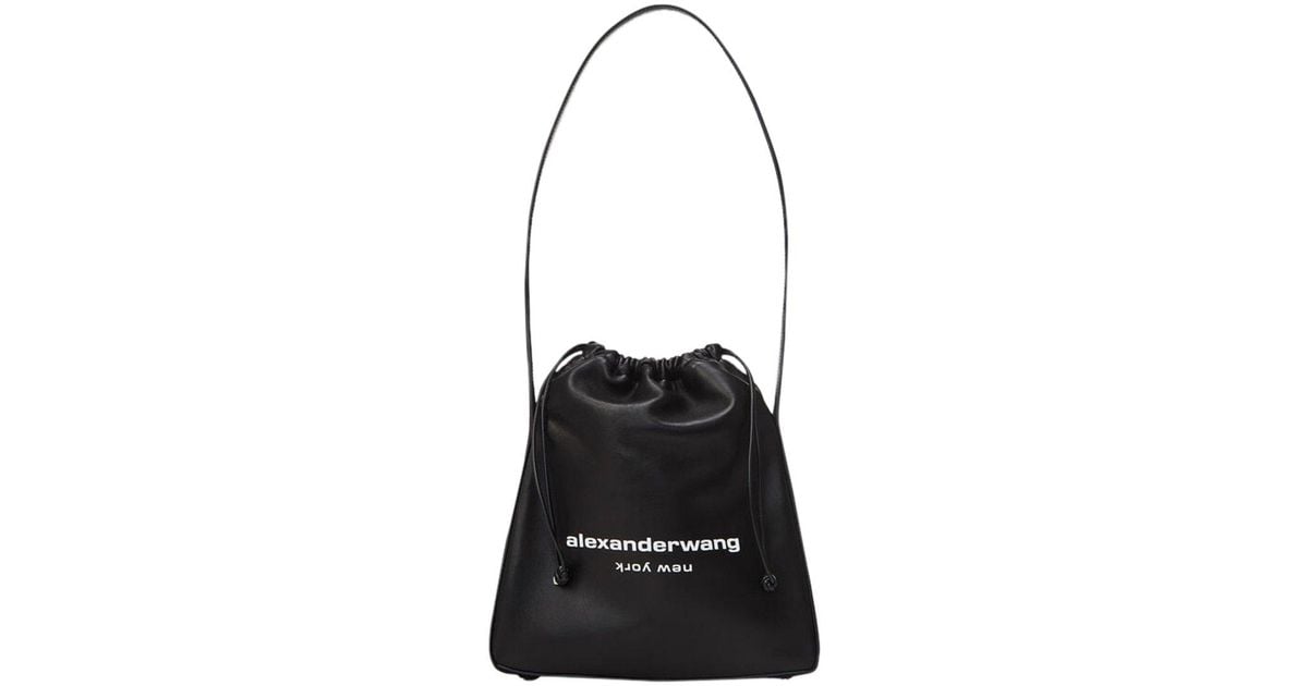 Alexander Wang Women's Black Ryan Shoulder Bag In Leather