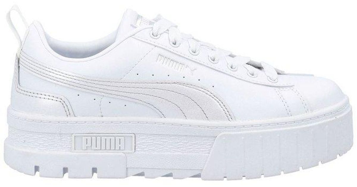 puma mayze glow white