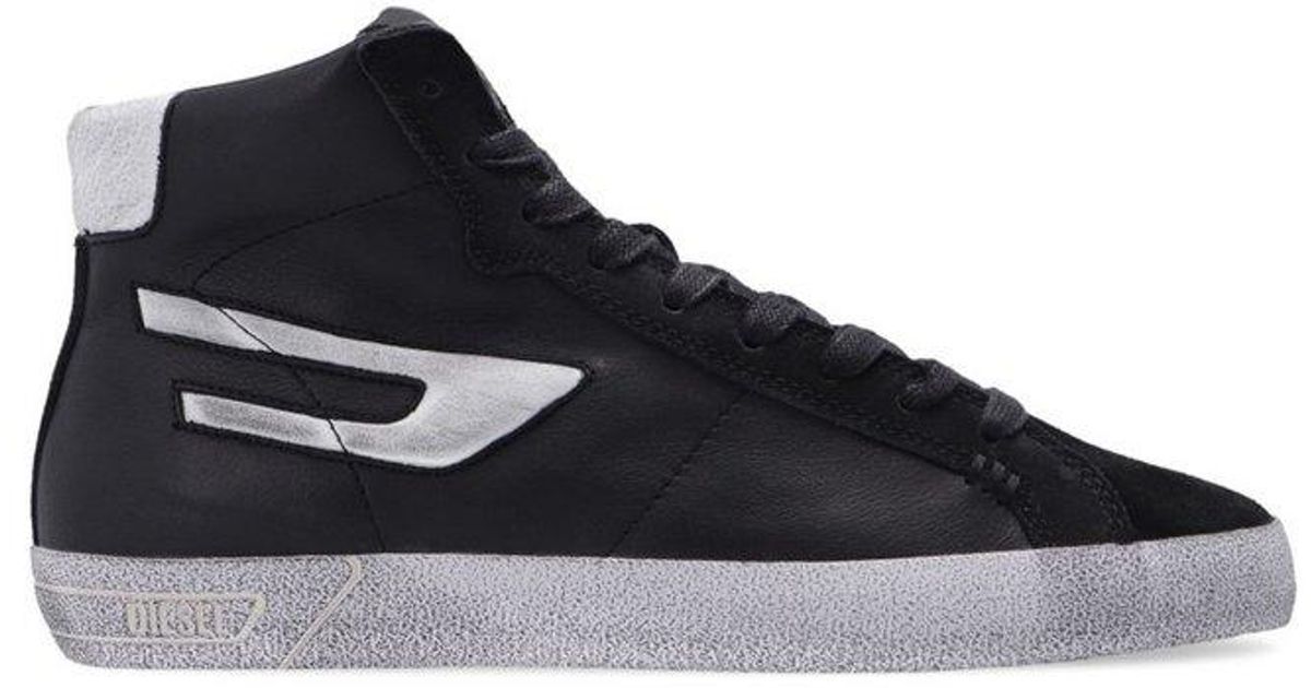 Diesel S Leroji Mid W High Top Sneakers In Black Lyst 3269