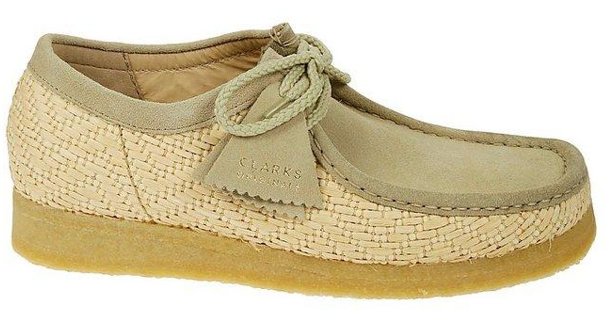 Clarks Lace-up Boat Shoes in Natural for Men | Lyst