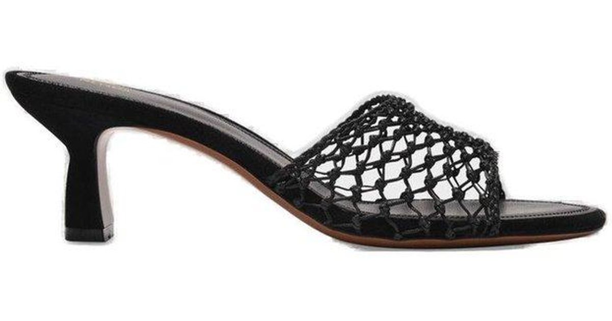 Neous Lerna Slip-on Sandals in Black | Lyst