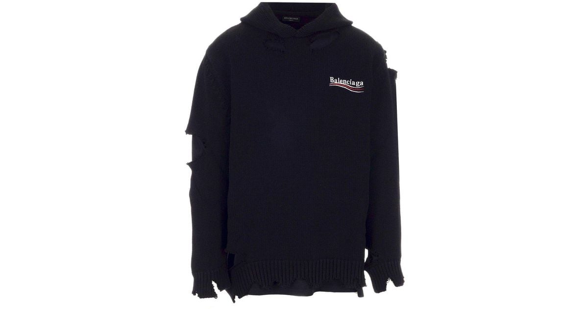 balenciaga political oth hoodie