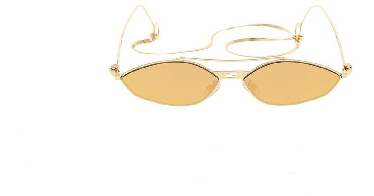 Fendi top diamond sunglasses