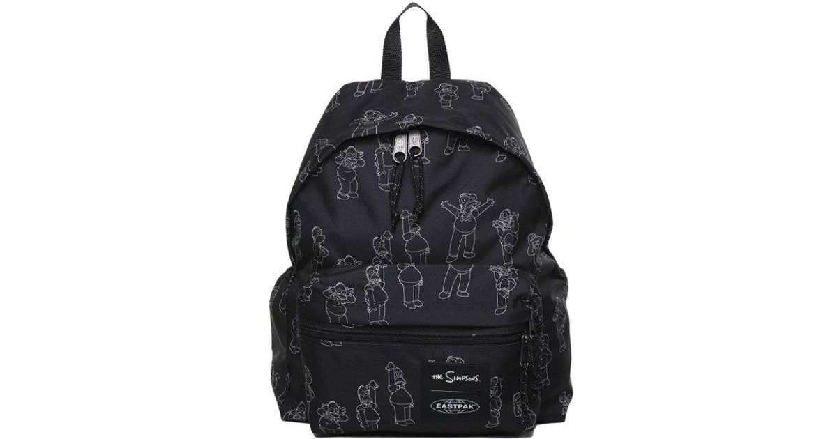 Eastpak X The Simpsons Out Of Office in Black | Lyst