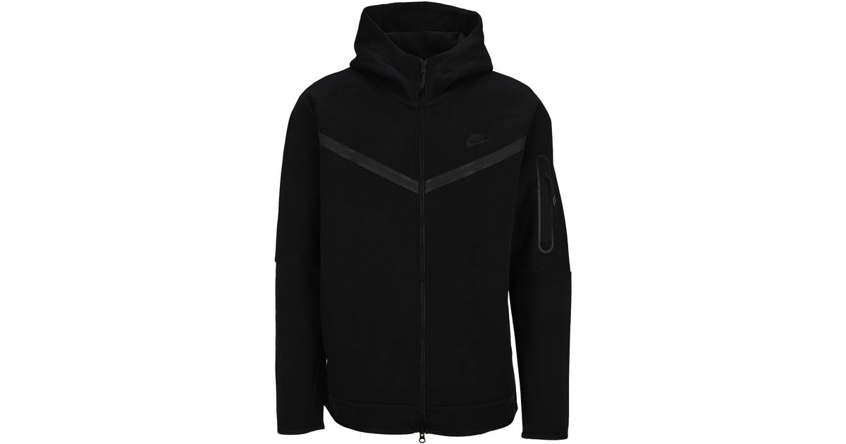 tech fleece black jacket