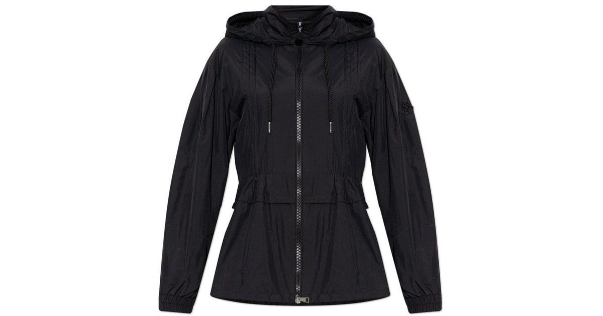【MONCLER】VABRE HOODED JACKET Black Vabre Hooded Parka Jacket - Windbreakers & Raincoats
