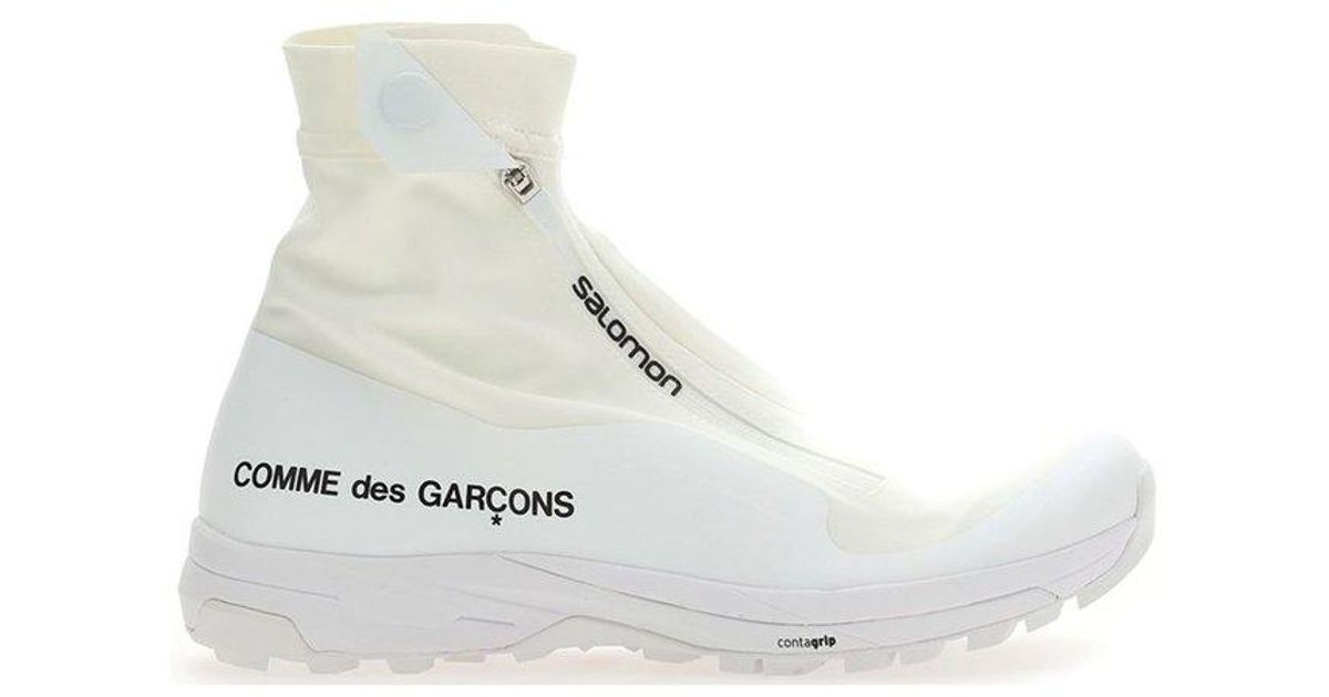 Comme des Garçons Women's White X Salomon Xa-alpine 2 Boots