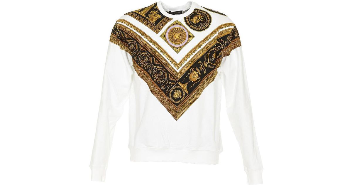 versace white jumper