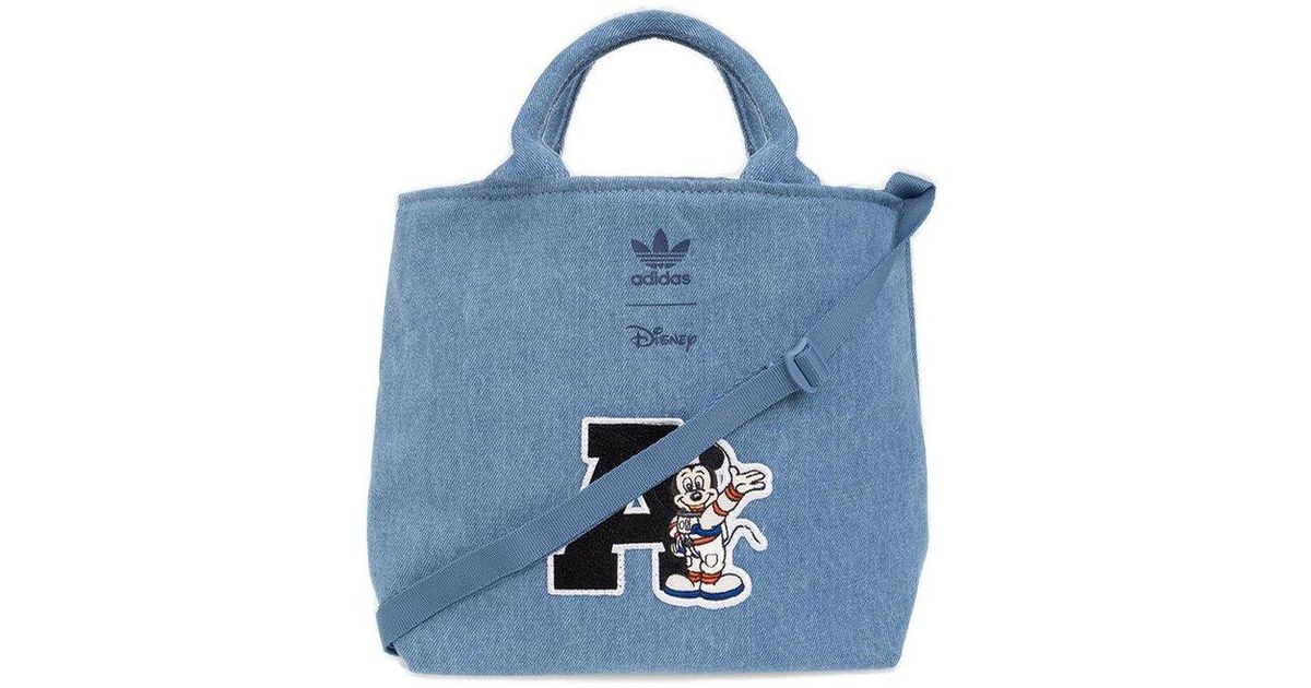 adidas Originals X Disney Mini Airliner Tote Bag in Blue | Lyst