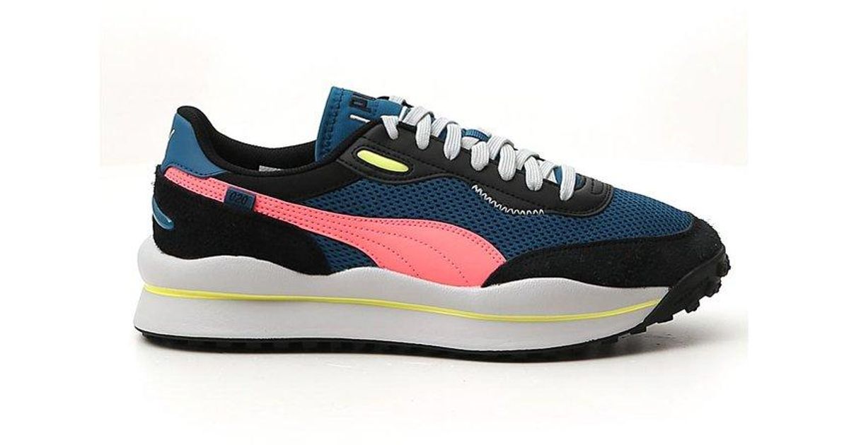 puma colour block shoes
