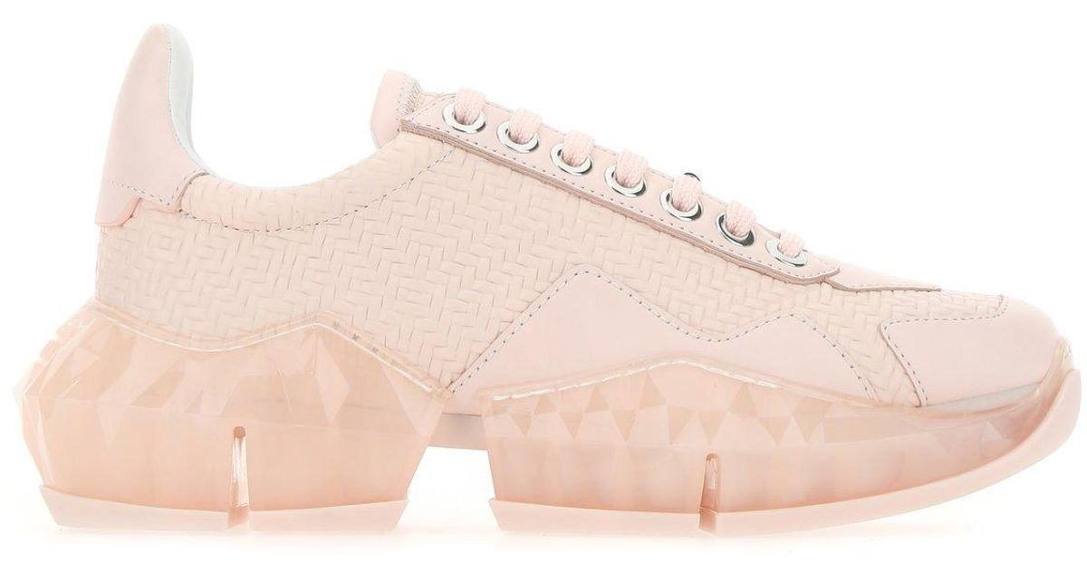 jimmy choo sneakers pink