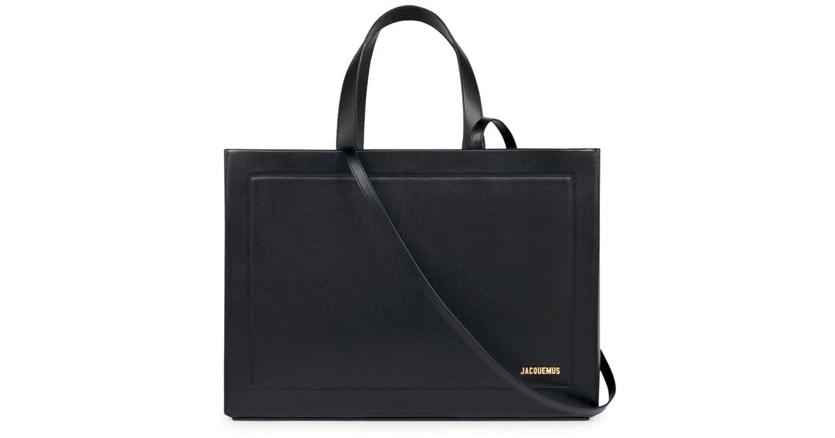 le cabas neve leather tote