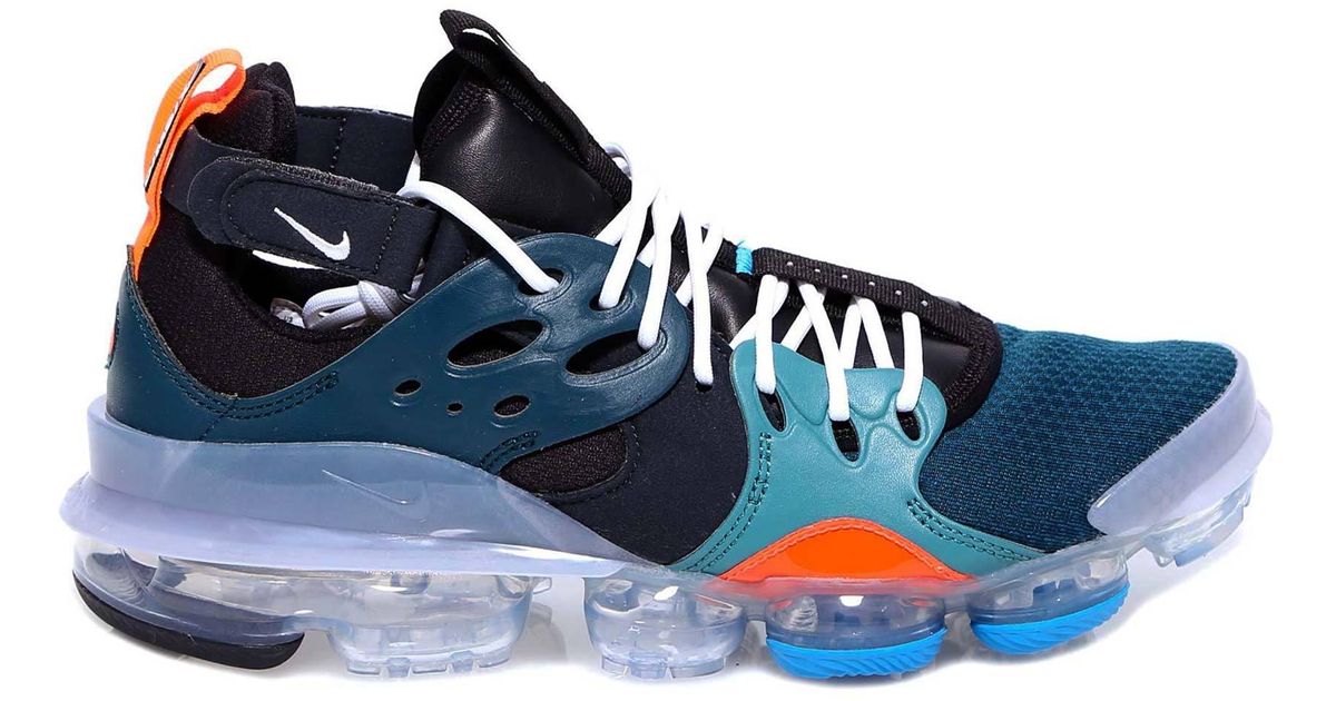 Nike Leather Black And Blue D/ms/x Air Vapormax Dsvm Sneakers for Men | Lyst