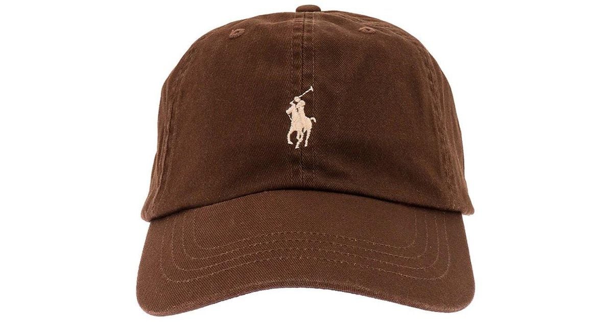 Brown polo hat outlet
