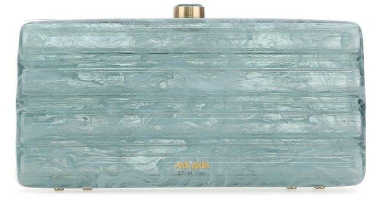 Cult Gaia Clutch in Blue Lyst