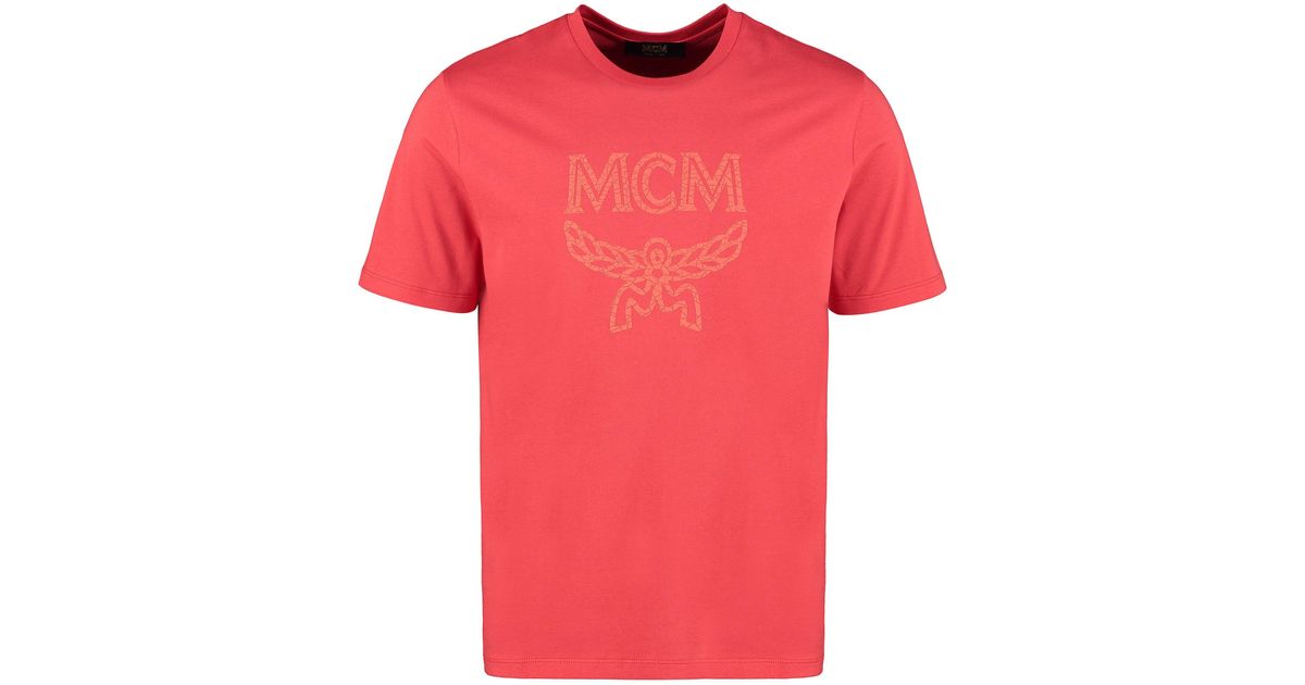 mcm shirt red