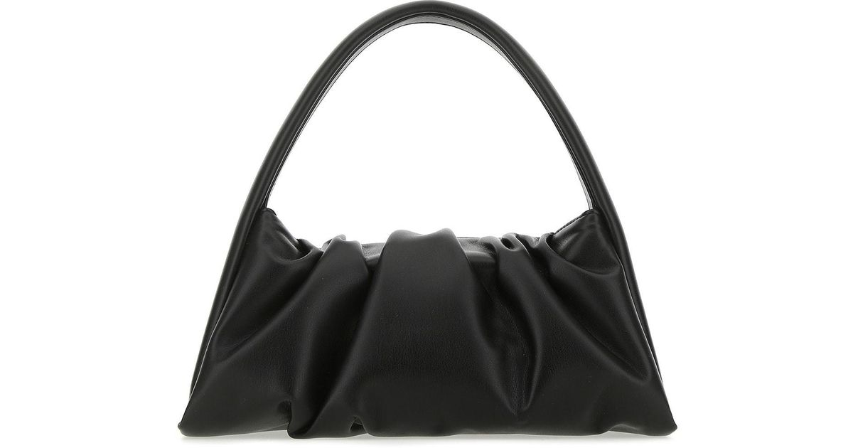 THEMOIRÈ Top Handle Shoulder Bag in Black - Lyst