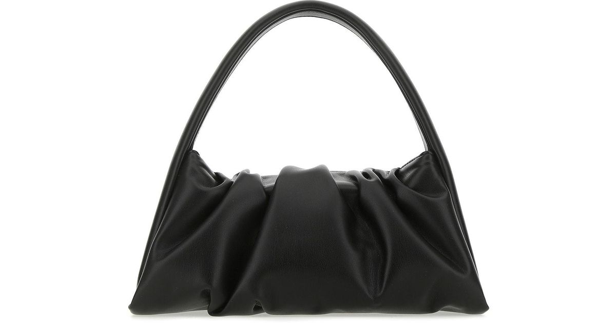 THEMOIRÈ Top Handle Shoulder Bag in Black Lyst
