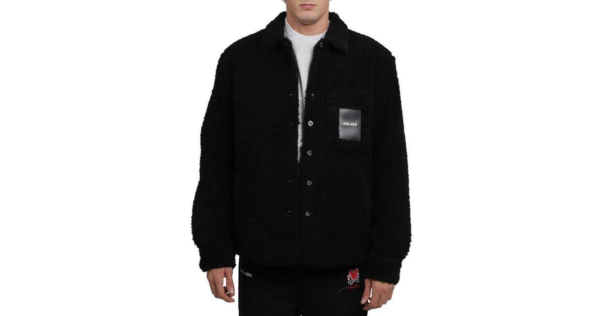 aspen teddy overshirt