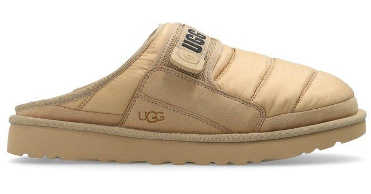 UGG Dune Lta Quilted Slipon Slides in Brown for Men Lyst