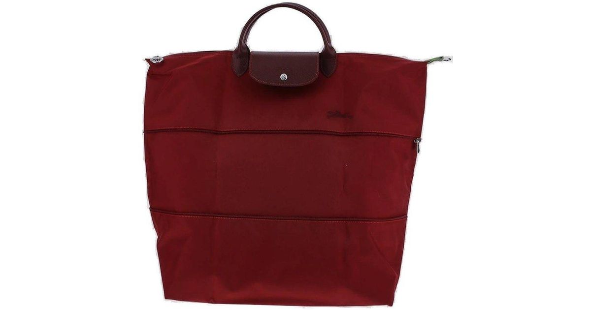longchamp logo tote bag