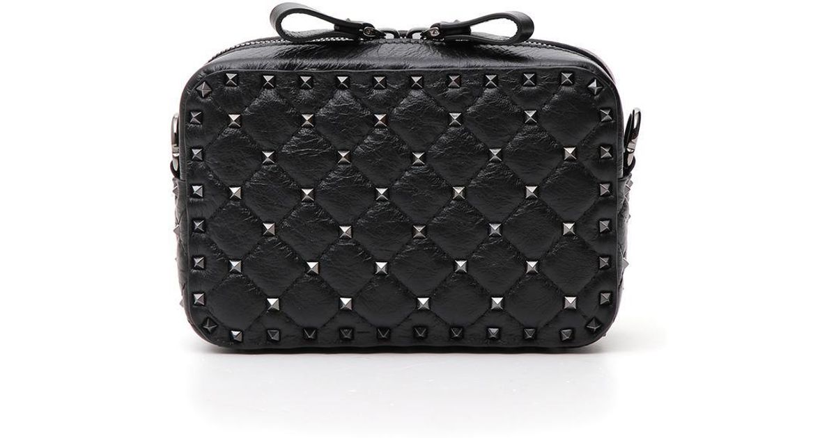 valentino rockstud spike crossbody bag