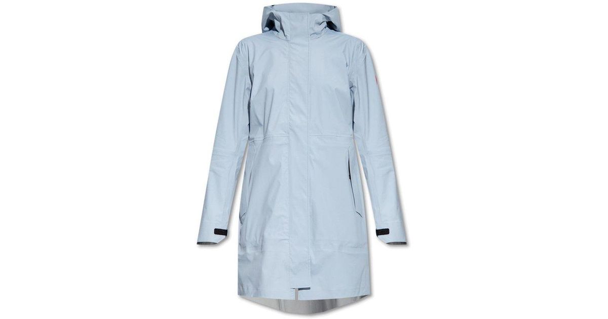 Canada Goose 'salida' Rain Jacket in Blue | Lyst